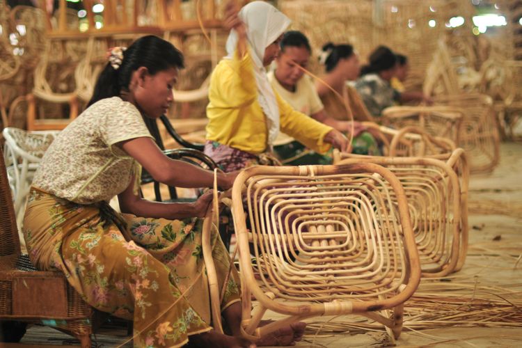 Pengrajin Anyaman